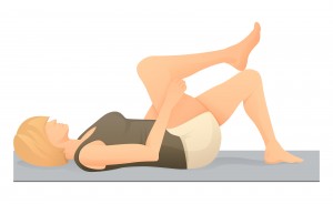 Hip and lower back stretch