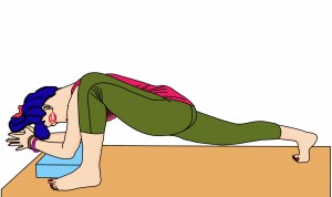 Inner thigh and quadricep stretch