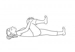 knee to chest stretch for back pain