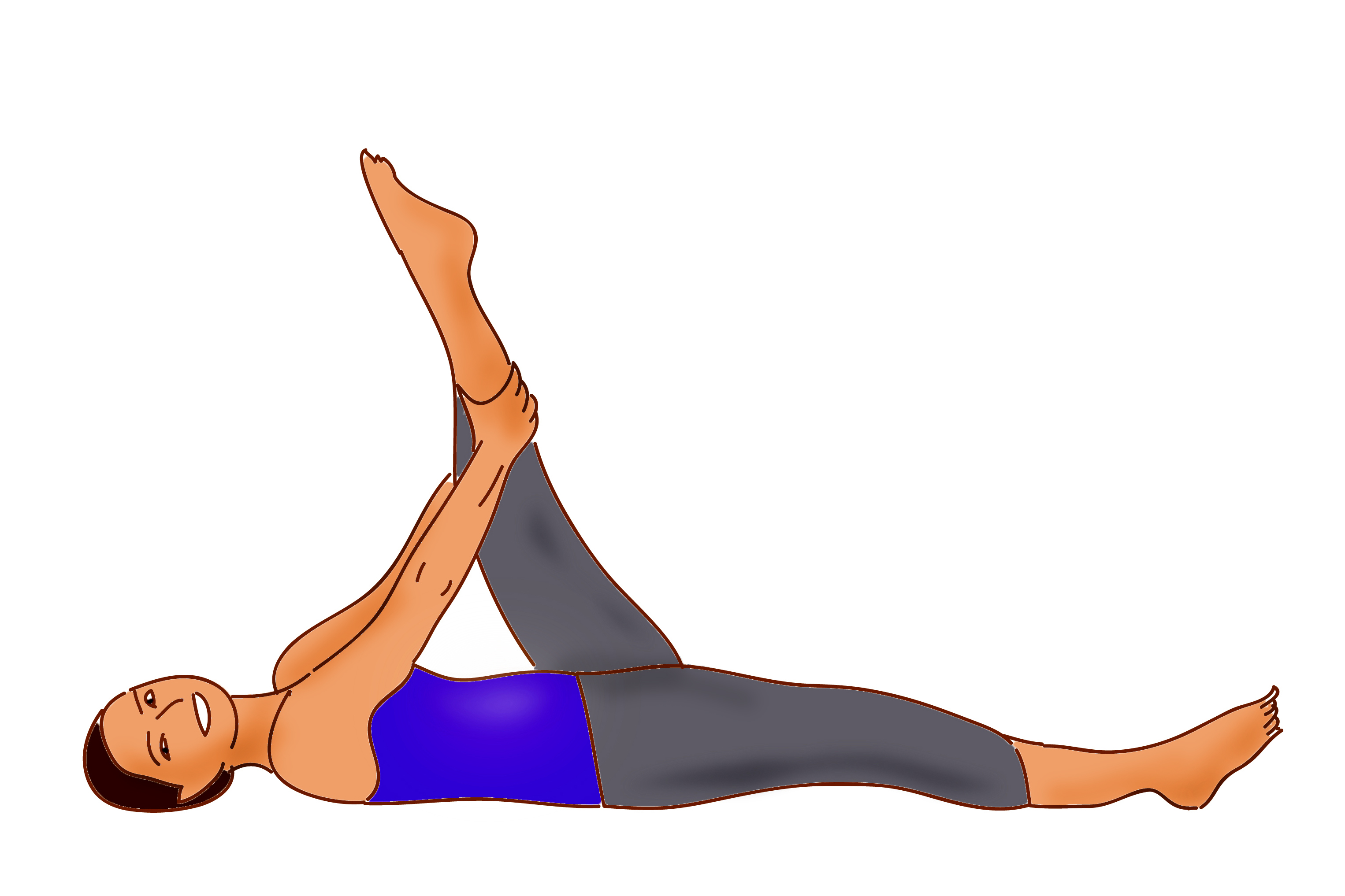 hamstring stretch