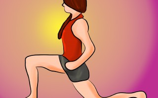 lunge stretch for back pain